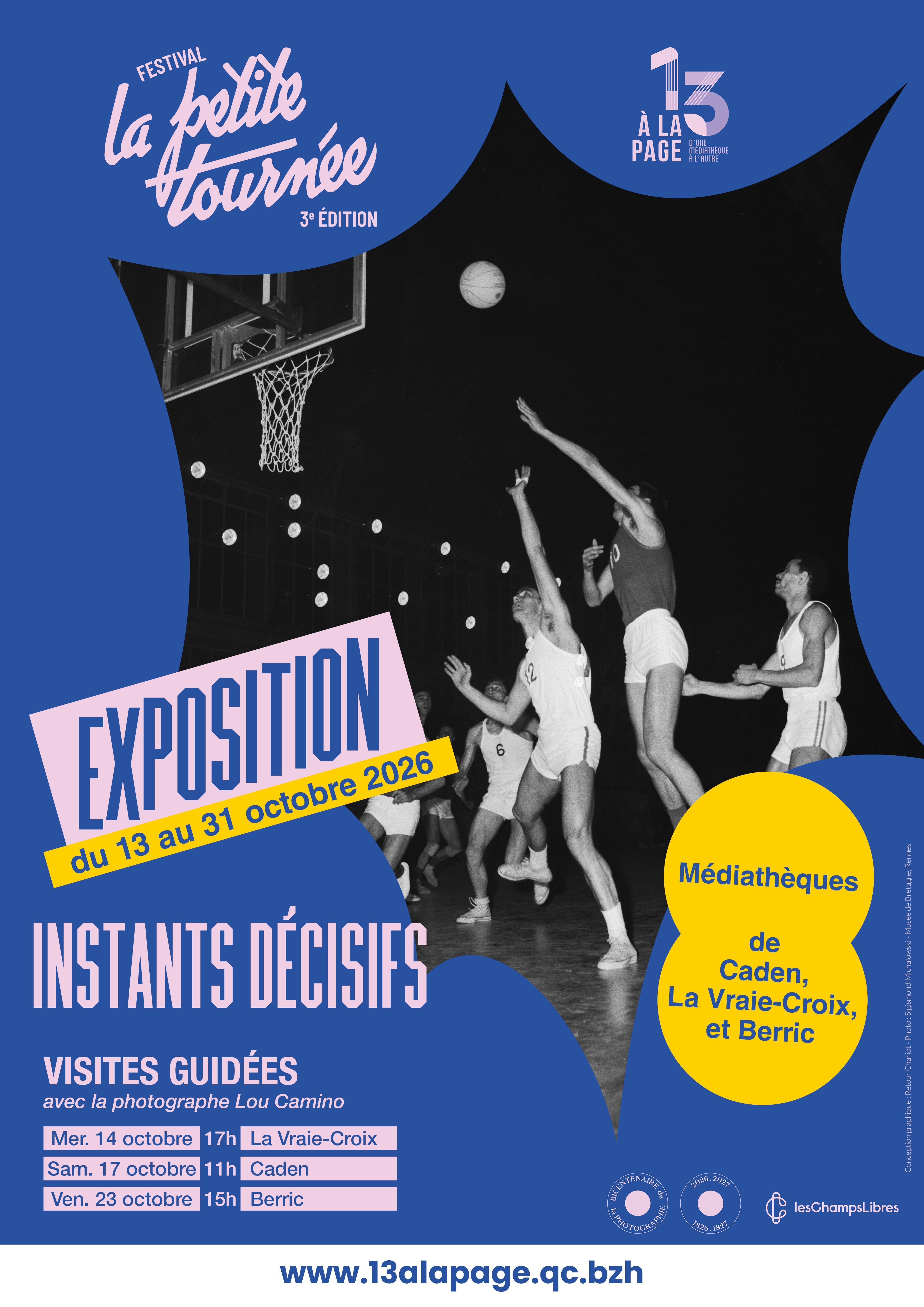 AFFICHE Exposition Instants Décisifs