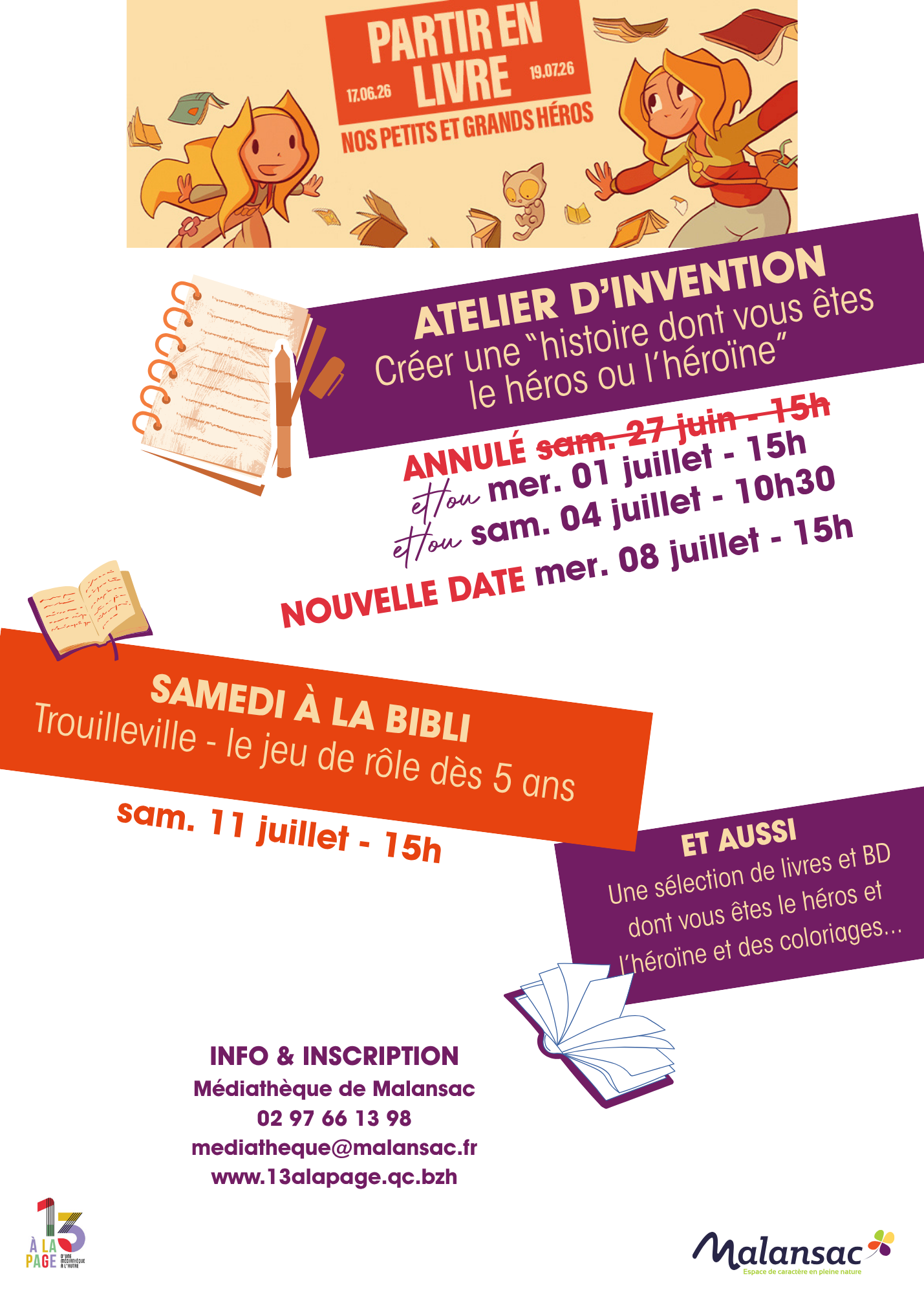 partir en livre 2026 Malansac V2