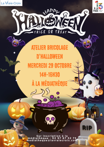 Black And White Bold Happy Halloween Flyer31 500 470