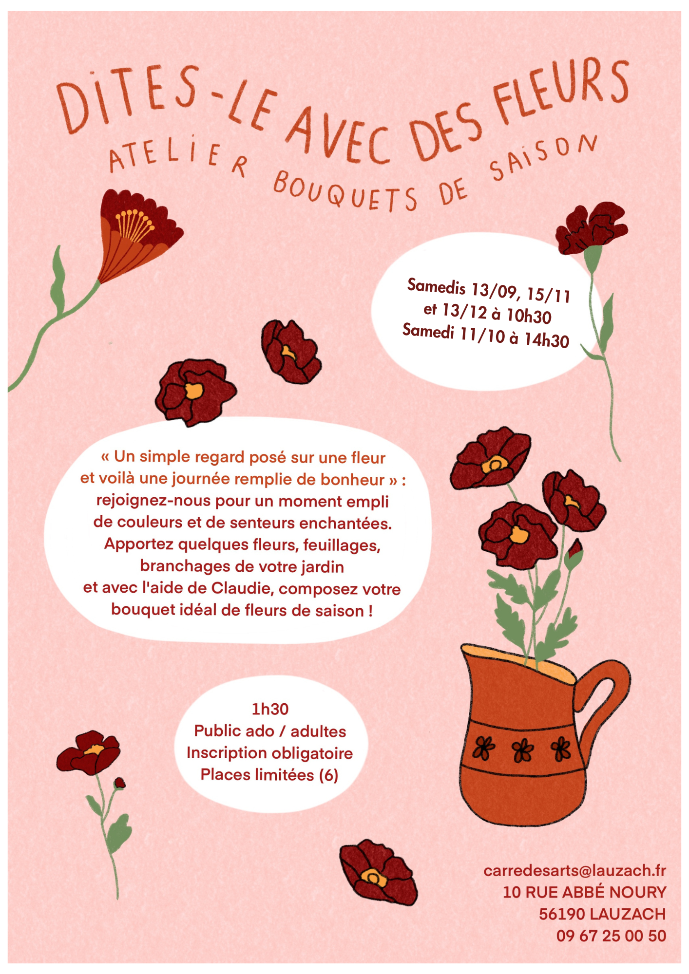 Bouquet fleurs de saison 2025 S2